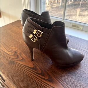 Vince Camuto booties. Like new.